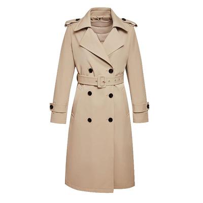 休闲系带风衣羽绒服外套