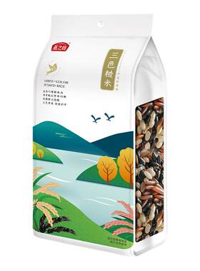 燕之坊三色糙米孕妇饭低糖粗粮