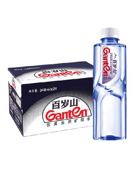 百岁山饮用矿泉水348ml×24瓶