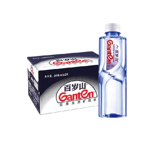 【同城上楼】百岁山饮用天然矿泉水348ml*24瓶整箱小瓶非纯净水NJ