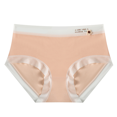 冰丝内裤女士薄款夏季凉感透气女生中腰短裤抗菌纯棉裆大码三角裤