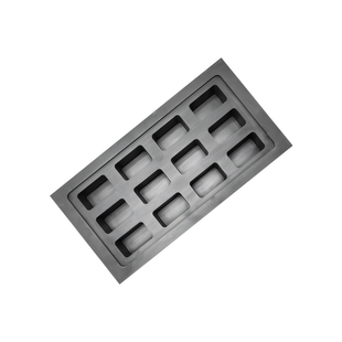 高纯石墨金条槽耐高温熔金铸锭模具高强易脱模打金首饰加工定制