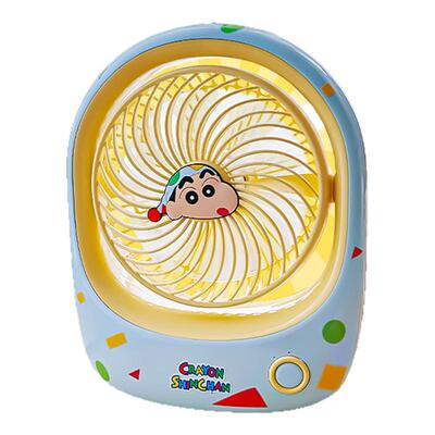 大风！静音！蜡笔小新正版风扇