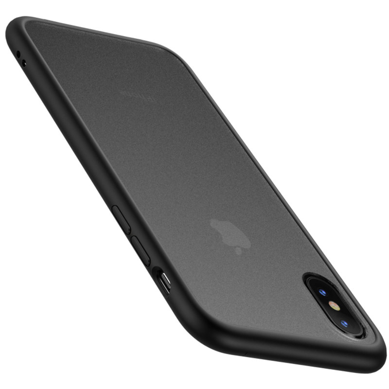 透黑磨砂手机壳17pro适用于苹果17promax防尘16promax全包15pro防摔14高端简约13pro防水16pro防滑14pro防黄x