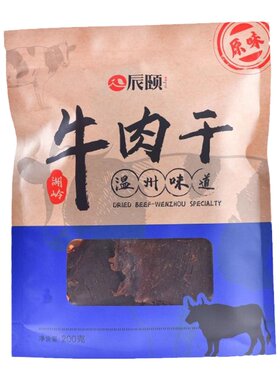 手撕牛肉干辰颐物语手撕400g