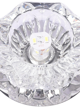 led水晶客厅吊顶走廊彩色射灯