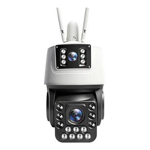 龙视安室外监控4G网络摄像头智能户外家用远程变焦高清夜视摄影头