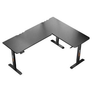 安德斯特逐风pro 电竞桌L型转角电动升降桌实木拐角台式电脑桌子