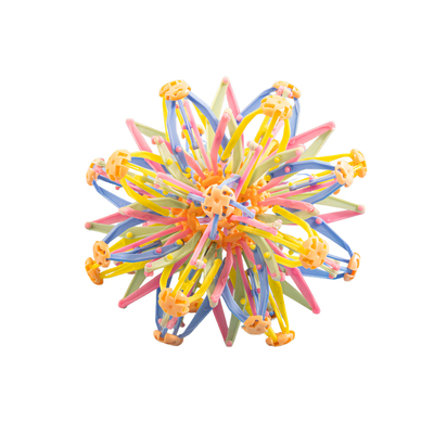 小孩玩具大全男孩发光魔术百变花球伸缩球益智游戏抛接球户外玩具