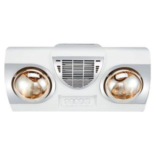 浴霸壁挂式二灯两灯灯暖三灯挂墙挂壁式卫生间取暖灯防水防爆灯泡