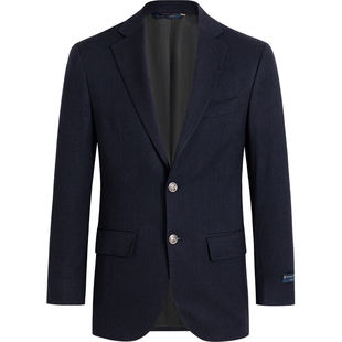 Brooks Brothers/布克兄弟男士25秋冬新品绵羊毛学院风西装外套