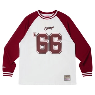 【男生礼物】长袖T恤新年系列公牛队本命年红色卫衣男MN新年衣服