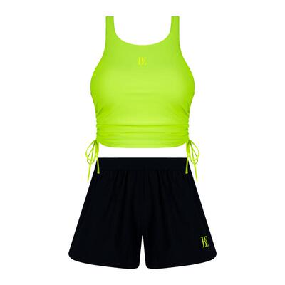 BE范德安性感露背分体泳衣