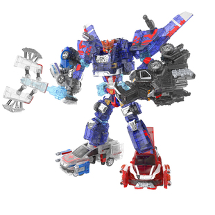 豪华版晶钻暴风巨人超大礼盒正版咖宝车神变形玩具买奇酷男孩玩具