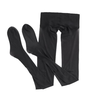 SK「洙光.樱花」马油丝袜女夏季超薄油亮性感粉网纱无缝裆连裤袜