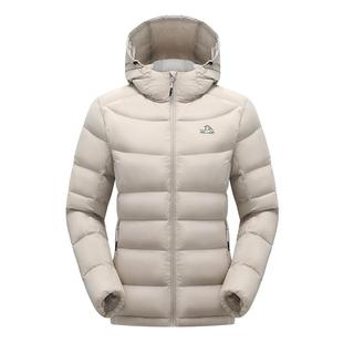 【经典2.0】伯希和800蓬鹅绒羽绒服女秋冬户外保暖轻薄短款外套男