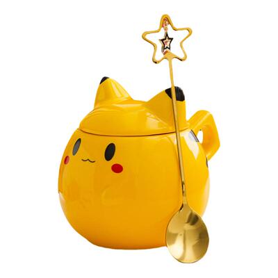 胖嘟嘟的皮卡丘可爱水杯