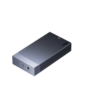 绿联m.2固态硬盘盒子多双盘位nvme/sata双协议移动ssd外接阵列盒