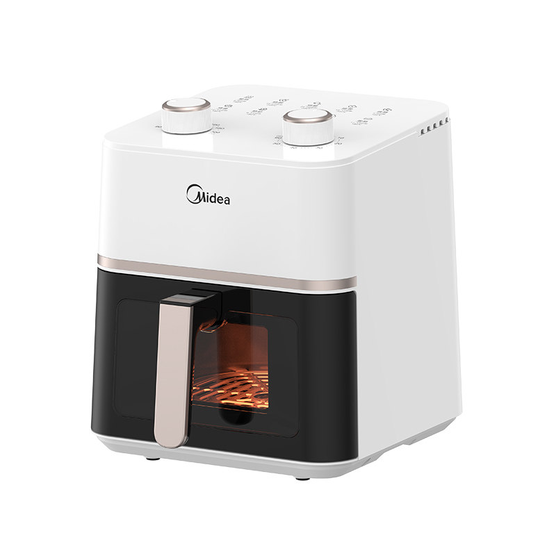 Midea/美的双旋钮可视空气炸锅