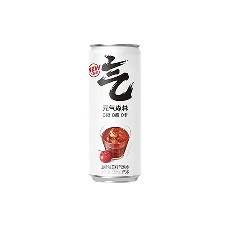 元气森林气泡水0糖0卡罐装可乐味白桃味橙味330ML汽泡水碳酸饮料