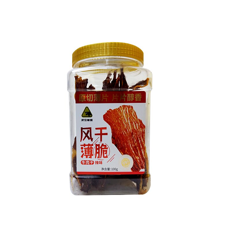 初见草原内蒙古风干牛肉脆片