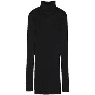 Intimissimi意舒漫女士保暖高领长袖含羊毛针织上衣打底衫CLD49T