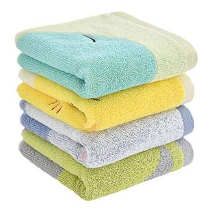 洁丽雅儿童毛巾纯棉洗脸家用全棉柔软小毛巾吸水不掉毛男女孩童巾