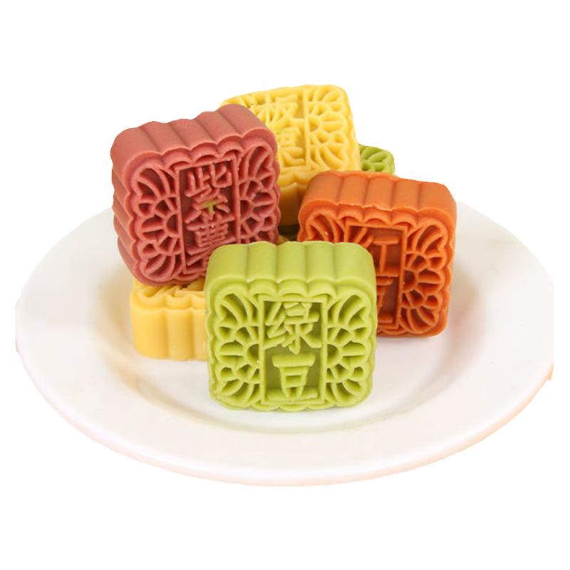 绿豆糕老式糕点心早餐整箱零食
