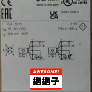 IFMO1D100测距传感器，正品，实