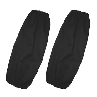 厨乐乐品牌纯棉套袖白加厚款厨师服务员围裙工作袖套防污韩版护袖