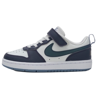 Nike耐克童鞋男童女童2025冬季新款板鞋魔术贴休闲鞋复古运动鞋潮