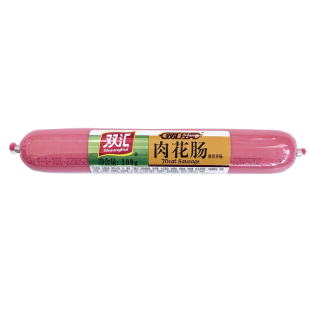 双汇经典肉花肠100g*40支整箱批发即食香肠小吃炒菜饭配餐火腿肠