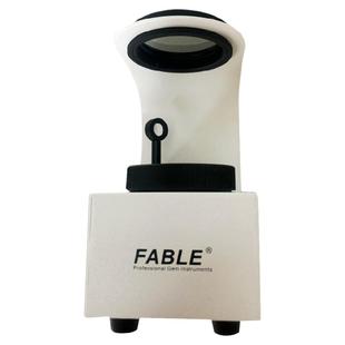 法宝珠宝鉴定仪器台式偏光镜内置冷光源琥珀蜜蜡水晶工具干涉球