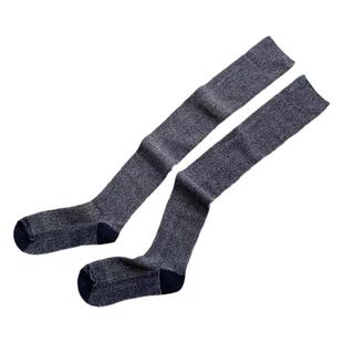 2025秋季新款欧货大腿袜女韩国老板娘同款混线高筒袜高弹洋气潮袜