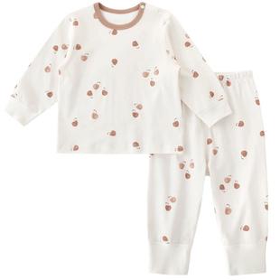 宝宝秋衣秋裤春秋纯棉内衣套装男女童春季家居服儿童衣服婴儿睡衣