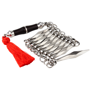 不锈钢九节鞭表演鞭初学鞭子实战鞭七节鞭武术九截9节鞭武术软鞭