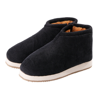 中老年手工棉鞋男冬季加绒加厚老北京布棉鞋老人保暖男士居家冬鞋