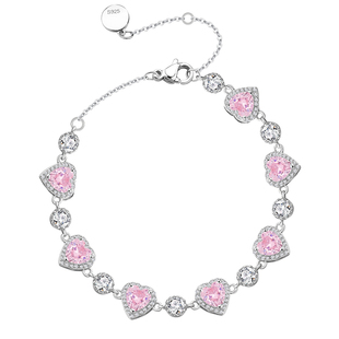 「怦然心动」纯银s999爱心手链女轻奢小众精致闺蜜情人节生日礼物