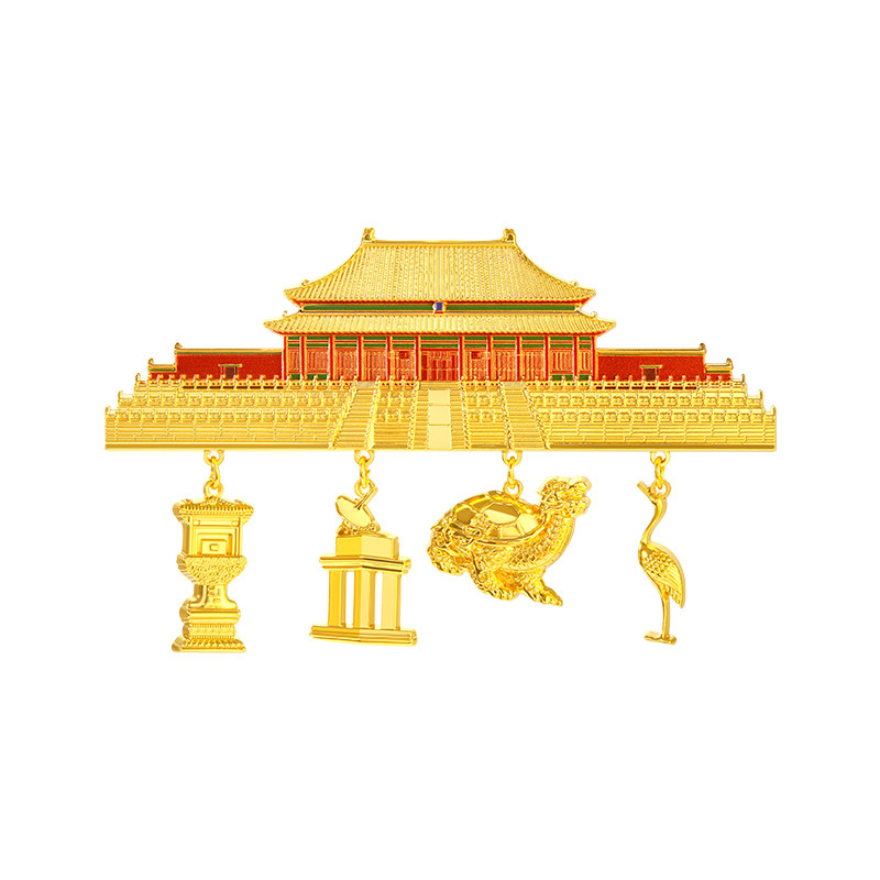 故宫淘宝｜太和殿冰箱贴磁贴博物馆文创礼物北京旅游纪念品伴手礼