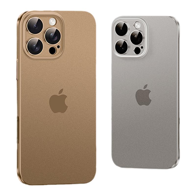 适用苹果16promax手机壳新款超薄磨砂iphone16pro镜头全包防摔保护套十六高级感16plus男女ip半透高端硅胶外