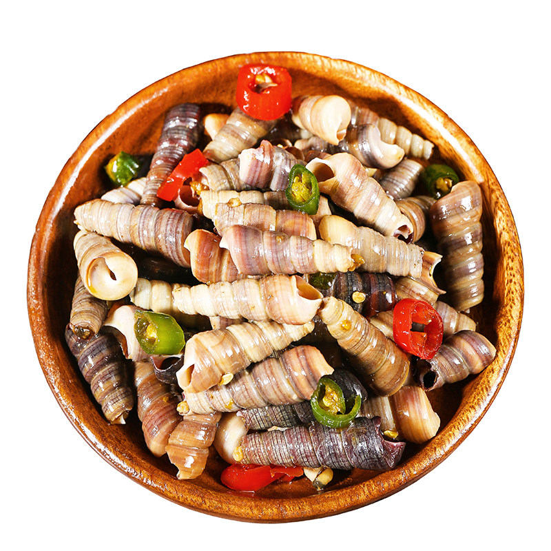 青岛麻辣钉螺海螺丝醉即食罐装