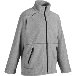 迪卡侬户外运动男女儿童摇粒绒外套春秋装加绒加厚保暖抓绒衣KIDS