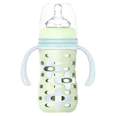 BUN贝优能硅胶套玻璃奶瓶