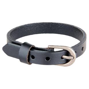 摇滚风朋克休闲复古牛皮手绳手工编织男女时尚百搭学生可调节手链