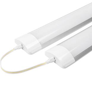 110vled灯管台湾宽电压85-265伏T5一体化商场白光管双排高亮灯条