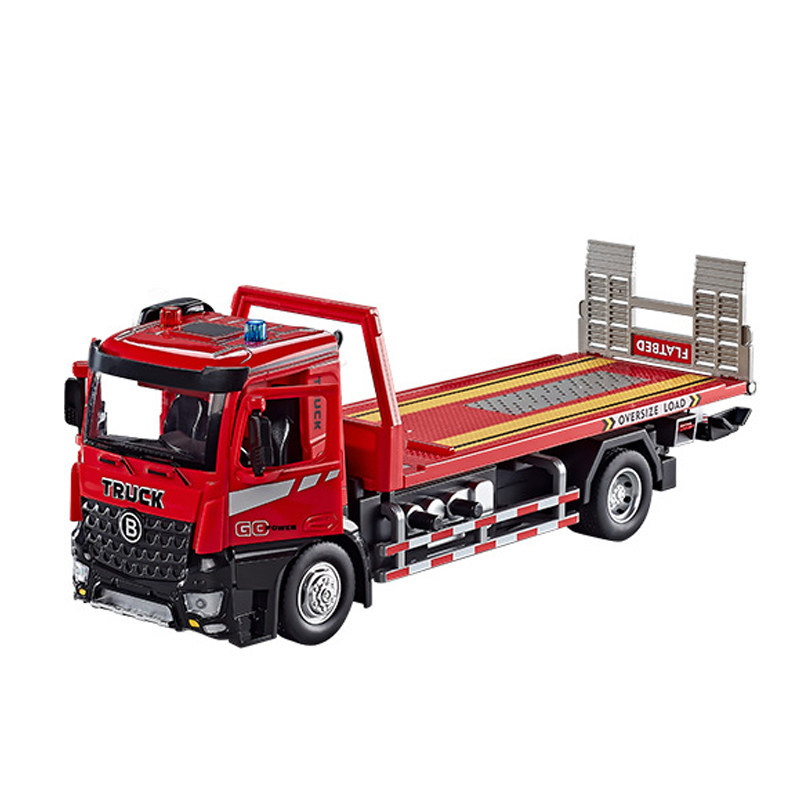 惯性合金电动升降拖车救援车