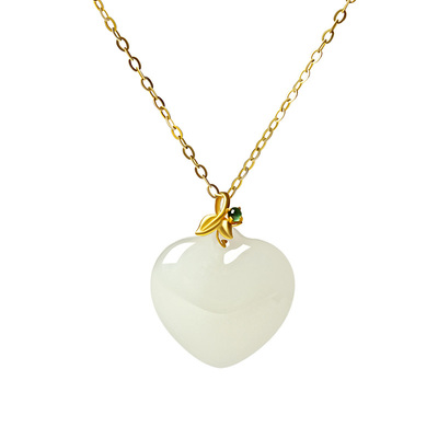 宫里上新情人节礼物和田玉吊坠