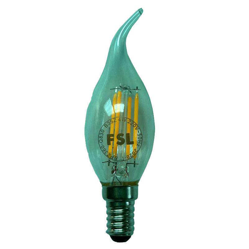 佛山照明LED灯泡仿白炽灯丝拉尾蜡烛FSL灯泡螺口T10 G45 ST64 A60