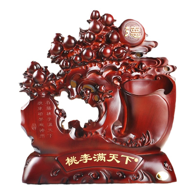 笔筒摆件实用办公桌装饰品