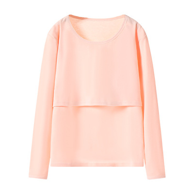 孕妇睡衣哺乳秋衣100%全棉月子服